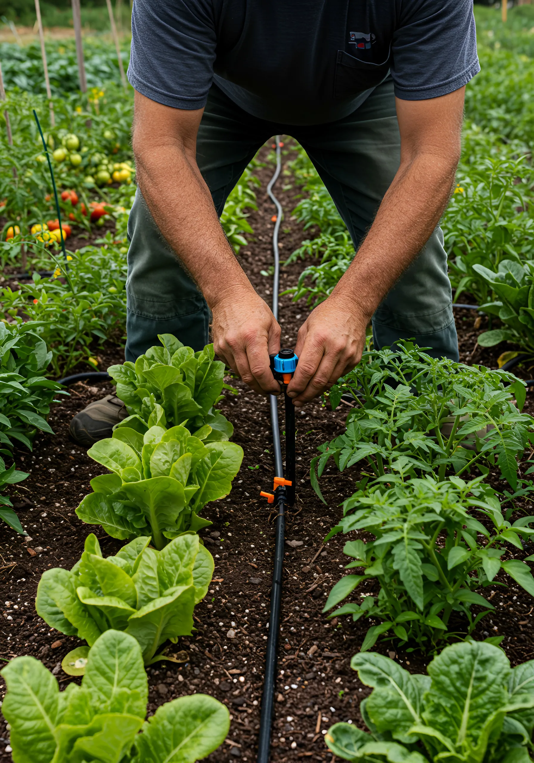 Sistemas de riego y conducción de agua agrícola