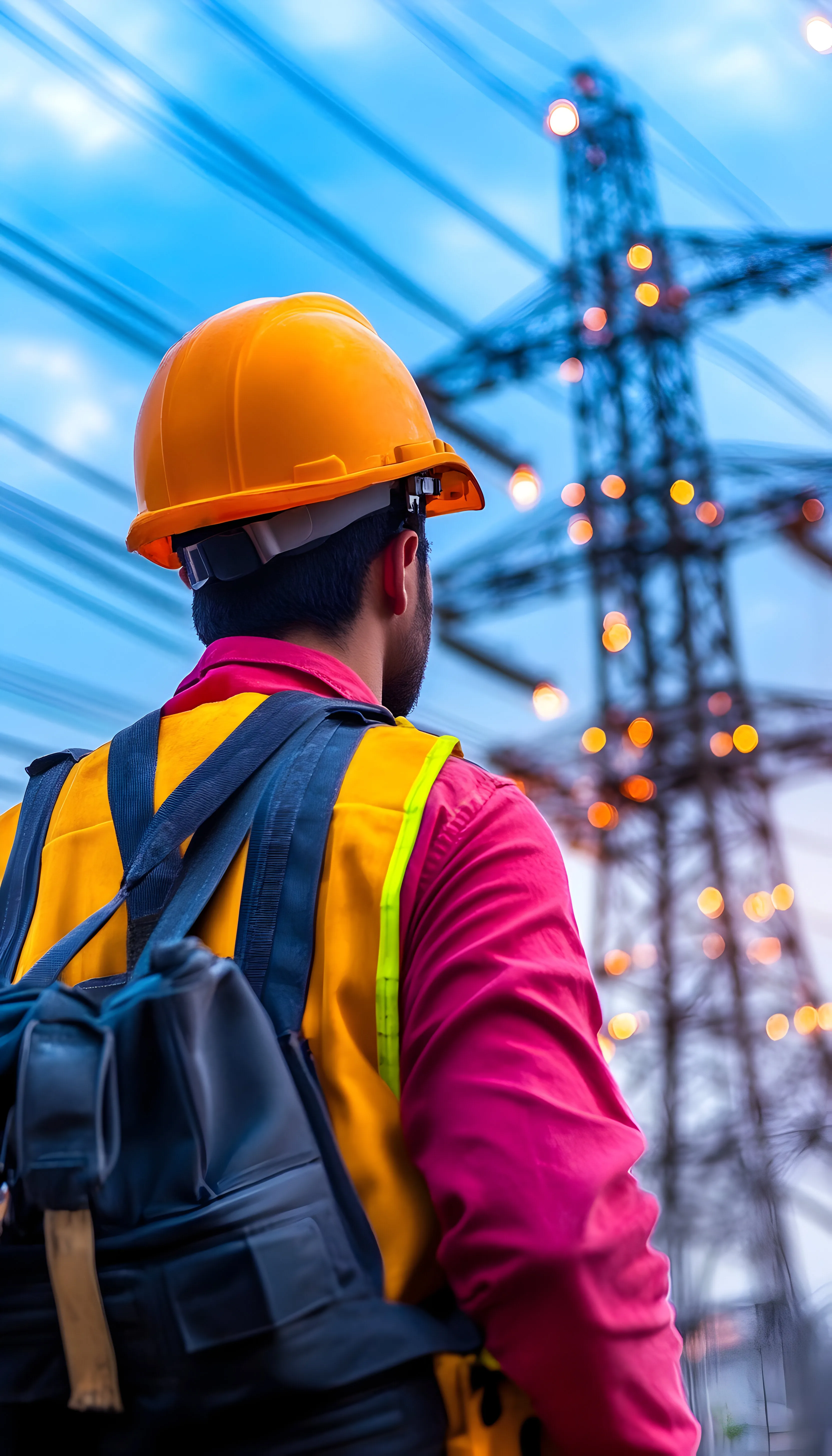 Líneas de distribución eléctrica